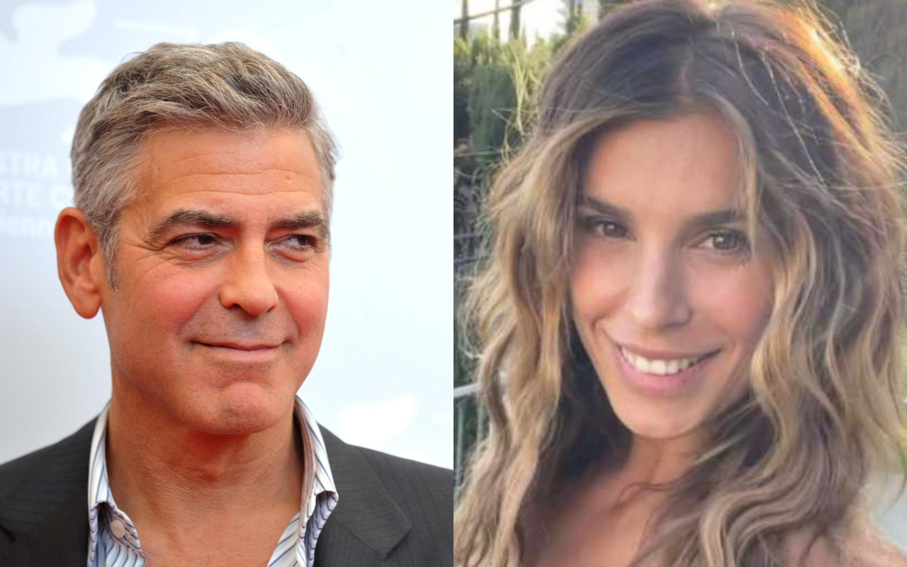 Elisabetta Canalis George Clooney