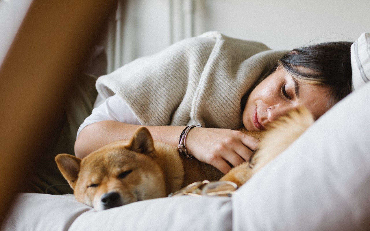 donne dormono meglio accanto cani