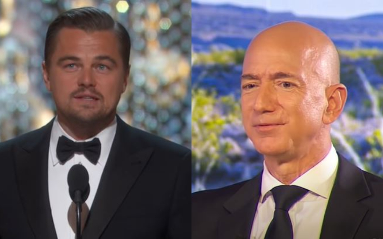 Leonardo DiCaprio Jeff Bezos