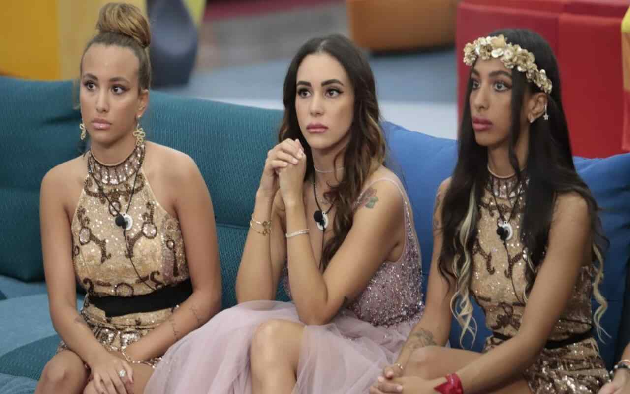 Clarissa, Jessica e Lulù Selassié nella casa del "GF Vip"