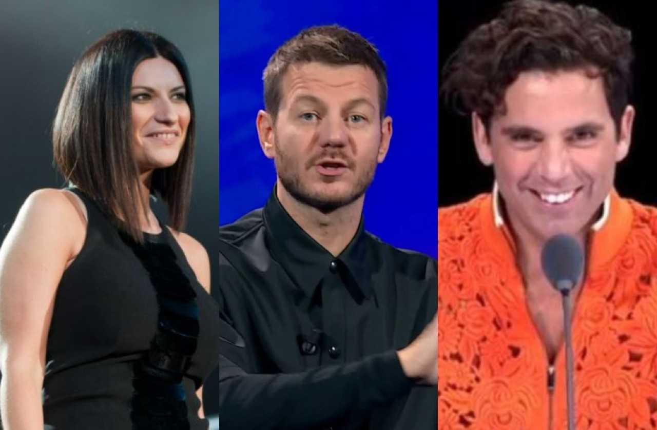 Laura Pausini, Alessandro Cattelan e Mika