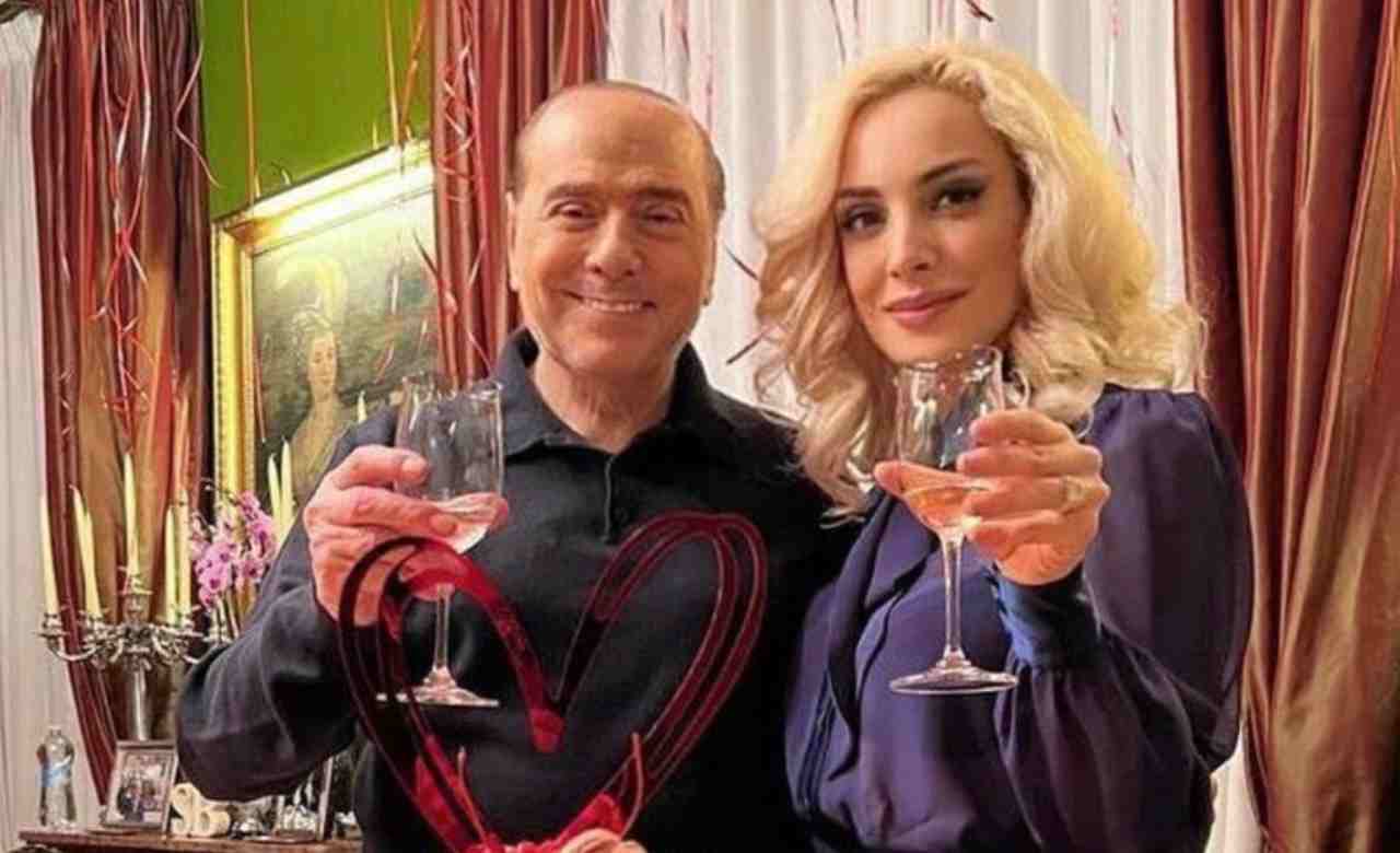 Silvio Berlusconi e Marta Fascina