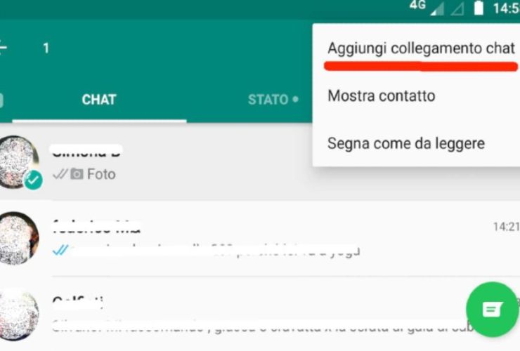 Whatsapp collegamento