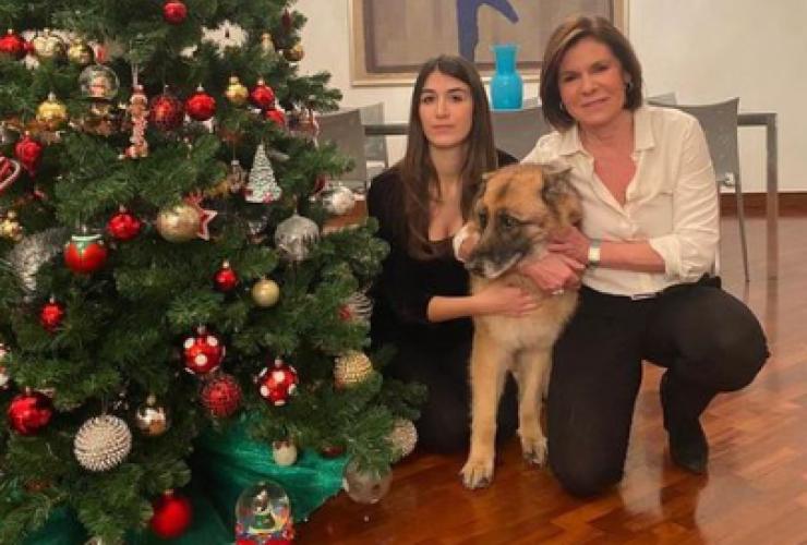 Bianca Berlinguer e figlia