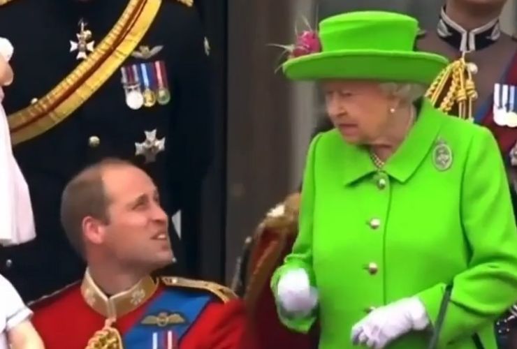 Elisabetta II e il principe William
