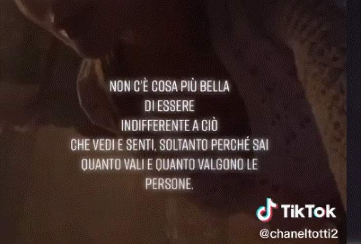 Chanel Totti su TikTok