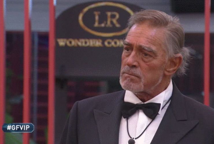 Fabio Testi al GF Vip