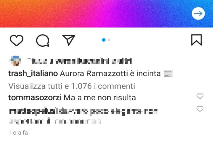 Tommaso Zorzi Aurora Ramazzotti