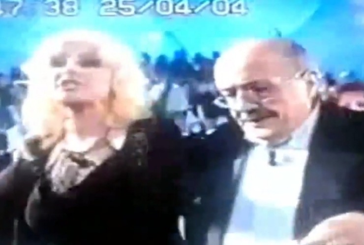 Maurizio Costanzo e Tina Cipollari