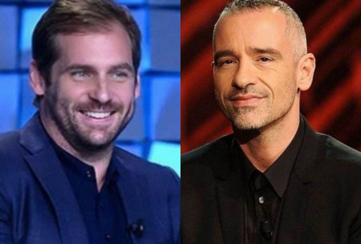 Tomaso Trussardi ed Eros Ramazzotti