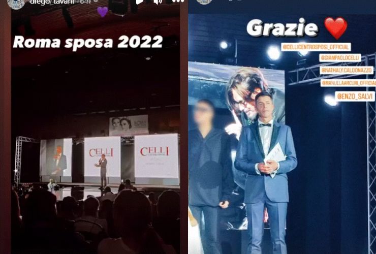Diego Tavani a Roma sposa 2022