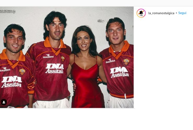 Sabrina Ferilli Francesco Totti