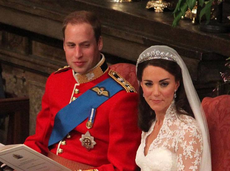 William e Kate al matrimonio