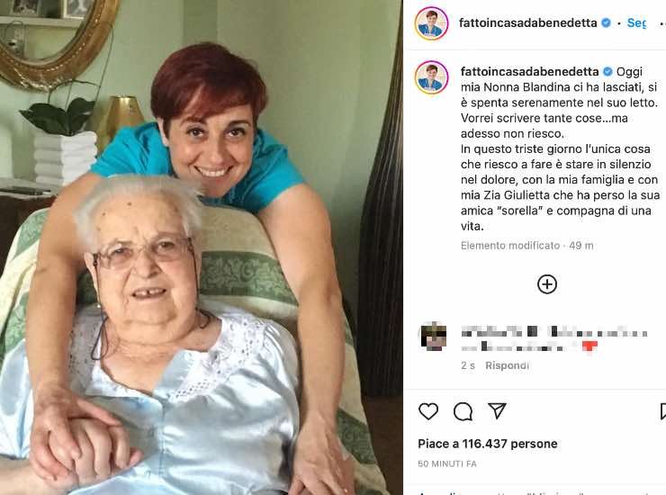Benedetta Rossi nonna