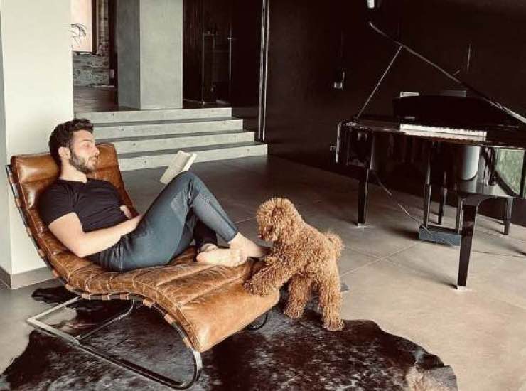 Gianluca Il Volo casa cane