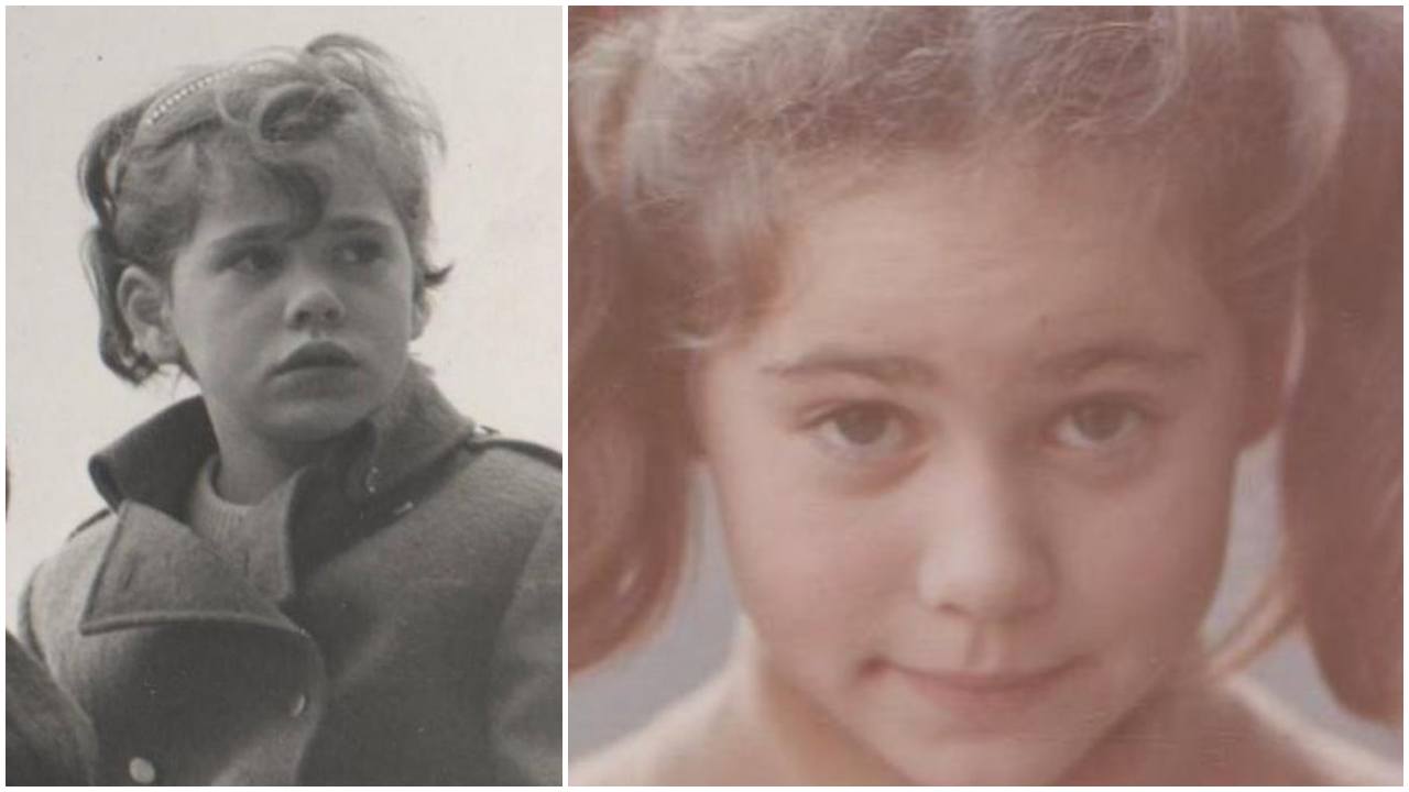 Elena Sofia Ricci in alcuni scatti della sua infanzia (Credits: Elena Sofia Ricci/ Instagram) - Velvetgossip