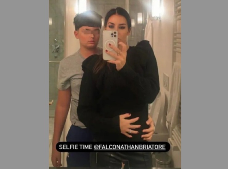 Nathan Falco Briatore ed Elisabetta Gregoraci insieme in una Instagram Story (Elisabetta Gregoraci/ Instagram Story) - Velvetgossip