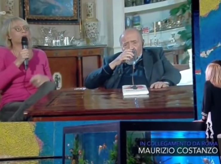 Maria De Filippi Maurizio Costanzo a "Che tempo che fa"