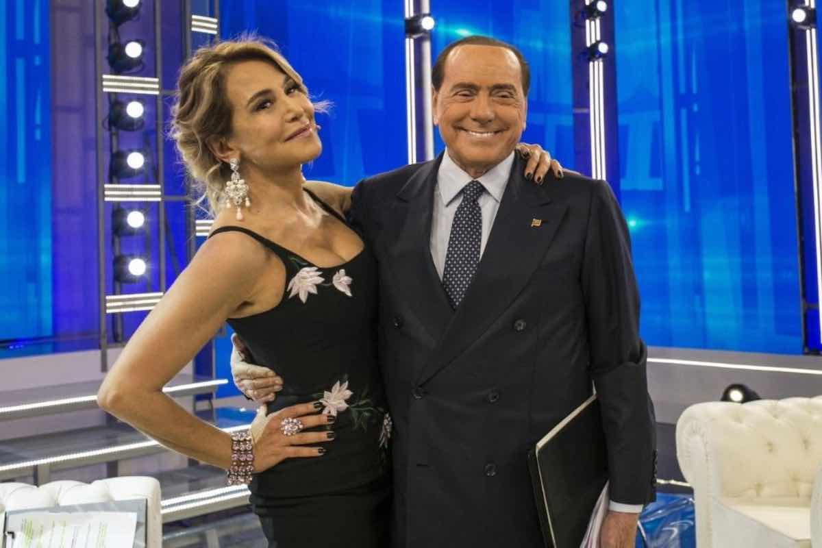 Barbara d'Urso Berlusconi rapporto