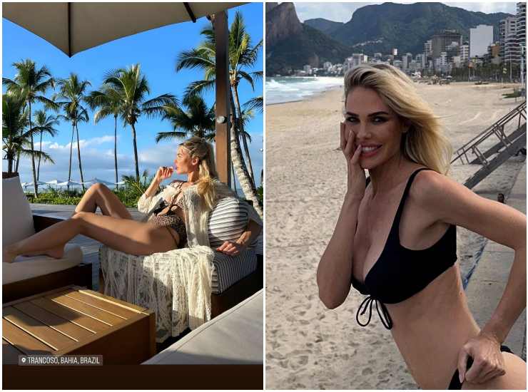 Ilary Blasi bikini in vacanza