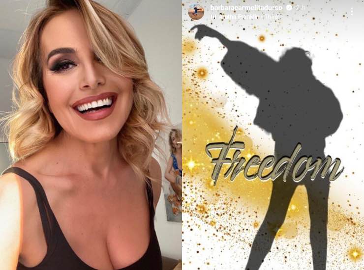 Barbara d'Urso messaggio per Mediaset