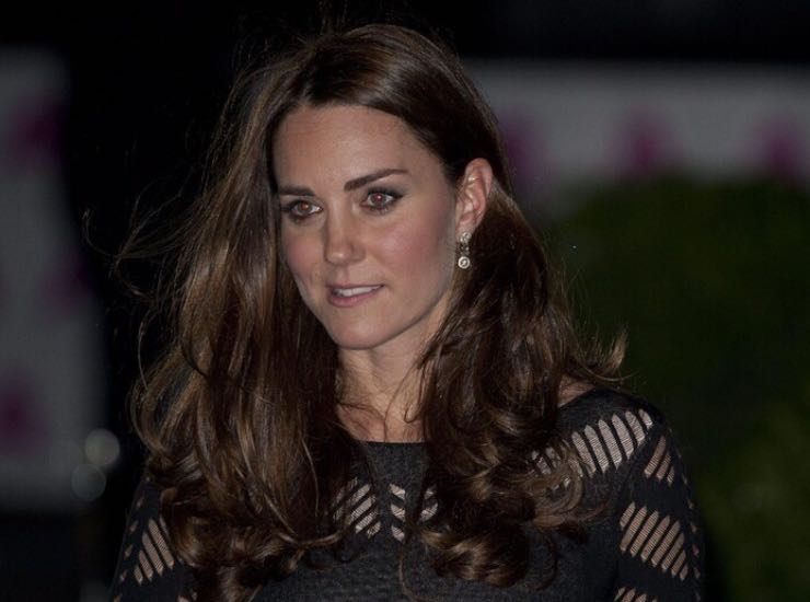 Kate Middleton intervento addome