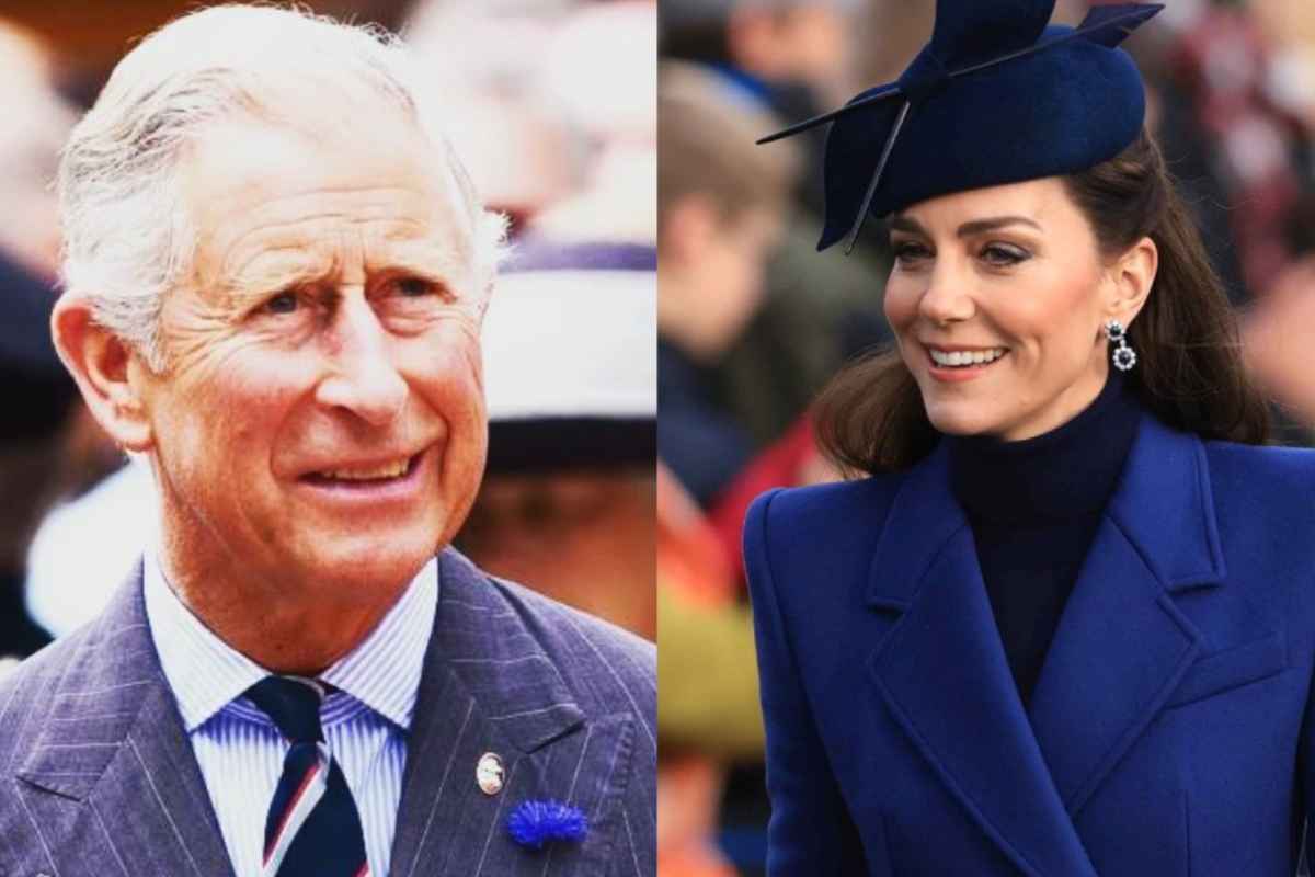 Rassegna , re Carlo e la principessa Kate