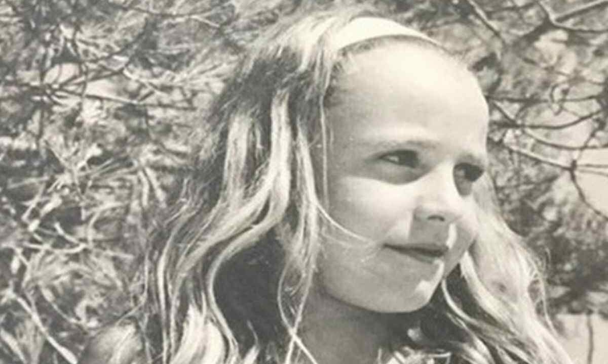 conduttrice Tv bambina