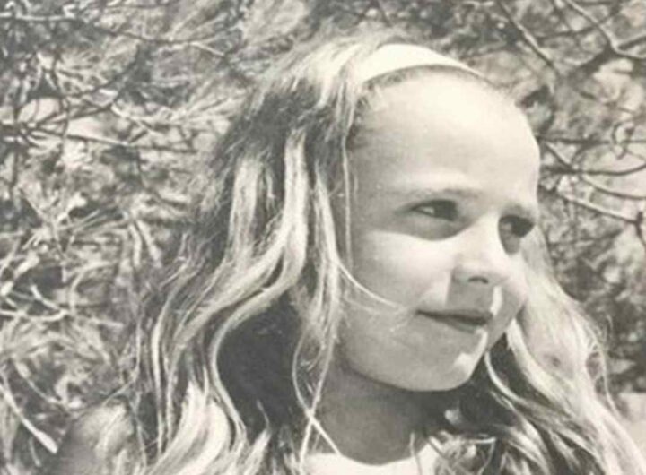 conduttrice Tv bambina