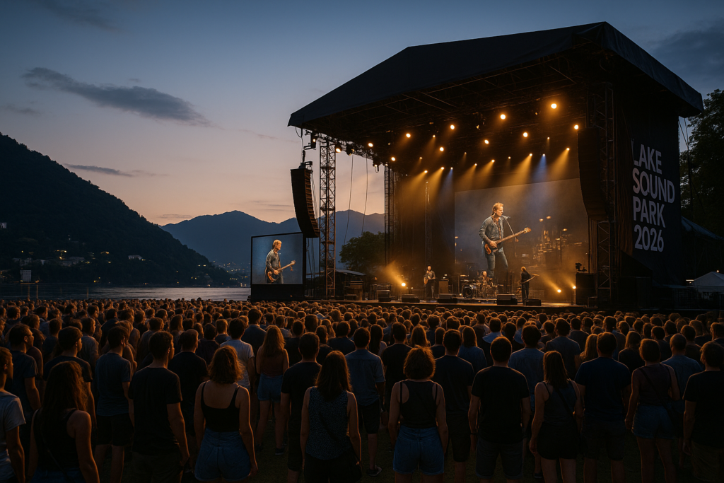 Lake Sound Park 2026: Cocciante, Puth e le star che trasformano Como in capitale della musica