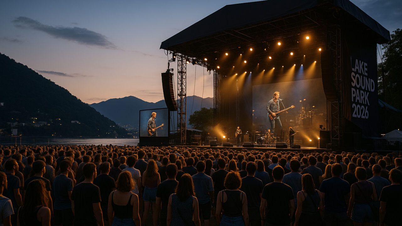Lake Sound Park 2026: Cocciante, Puth e le star che trasformano Como in capitale della musica
