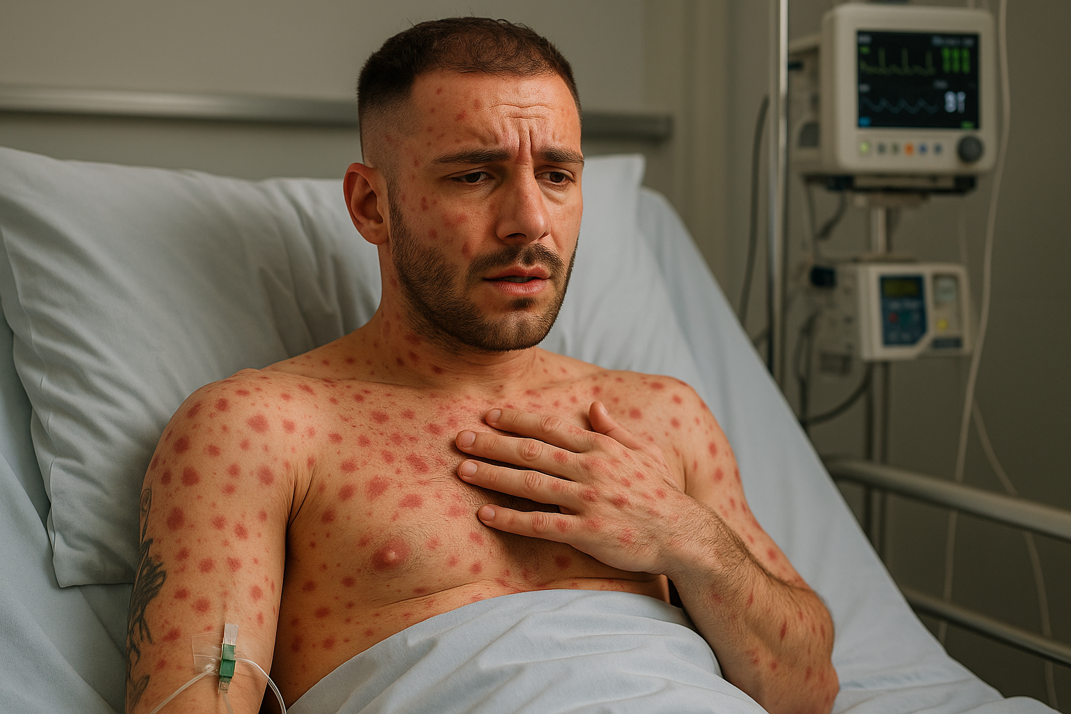 Andreas Müller al Pronto Soccorso: palpitazioni e macchie, il ballerino racconta lo spavento