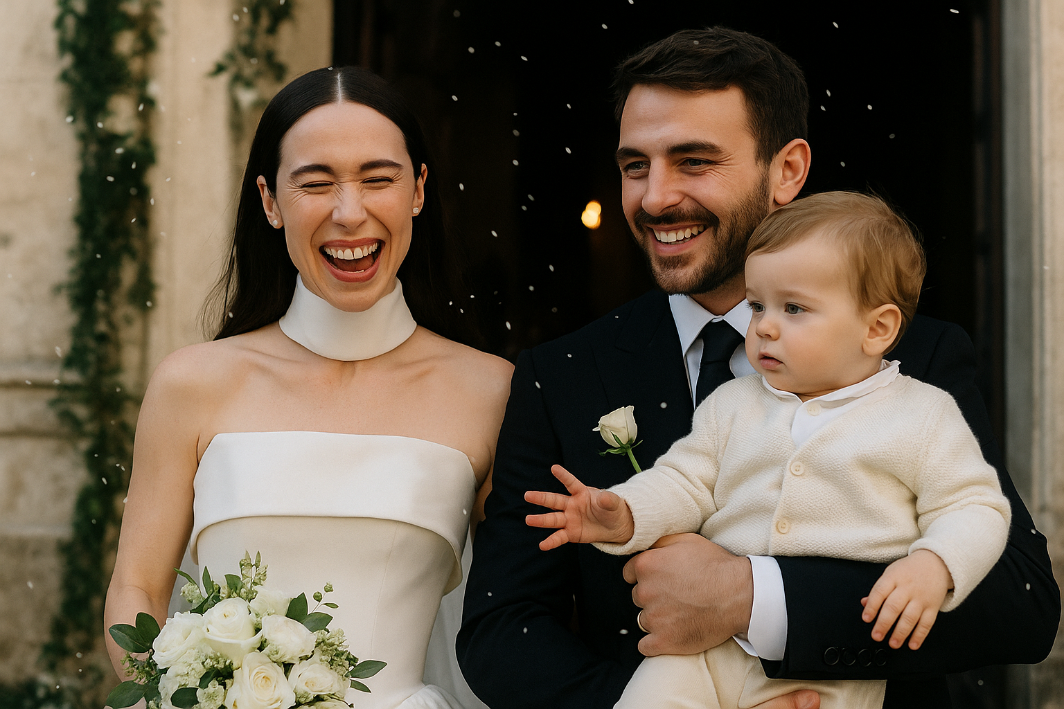 Aurora Ramazzotti sposa Goffredo Cerza a Militello: l'abito, Eros all'altare e il regalo a sorpresa (2)