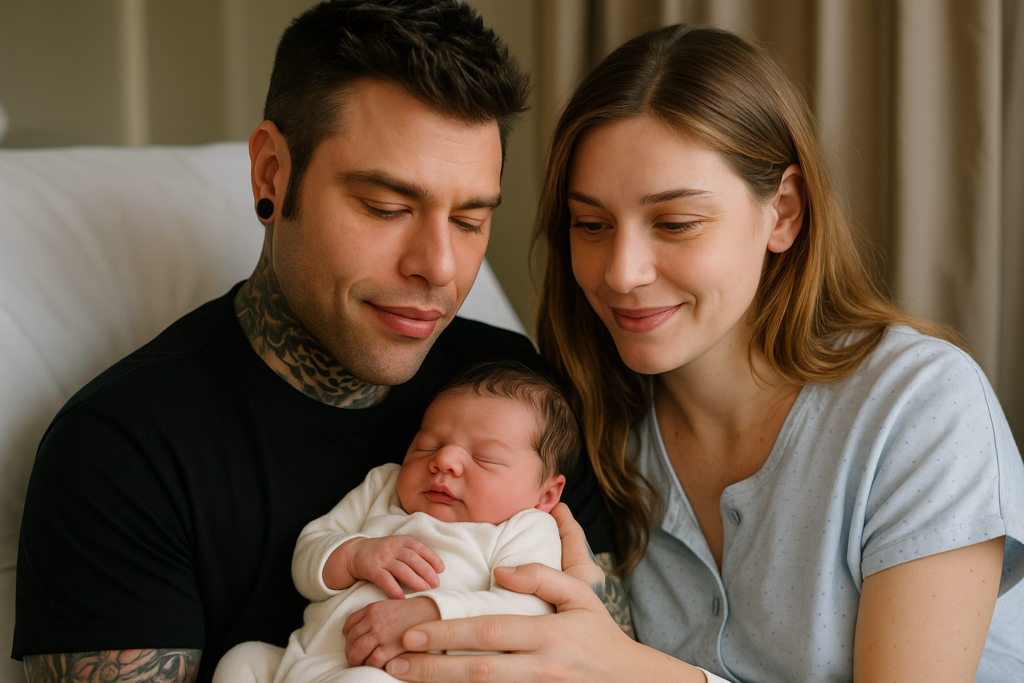 Fedez papà per la terza volta: il nome speciale del figlio con Giulia Honegger