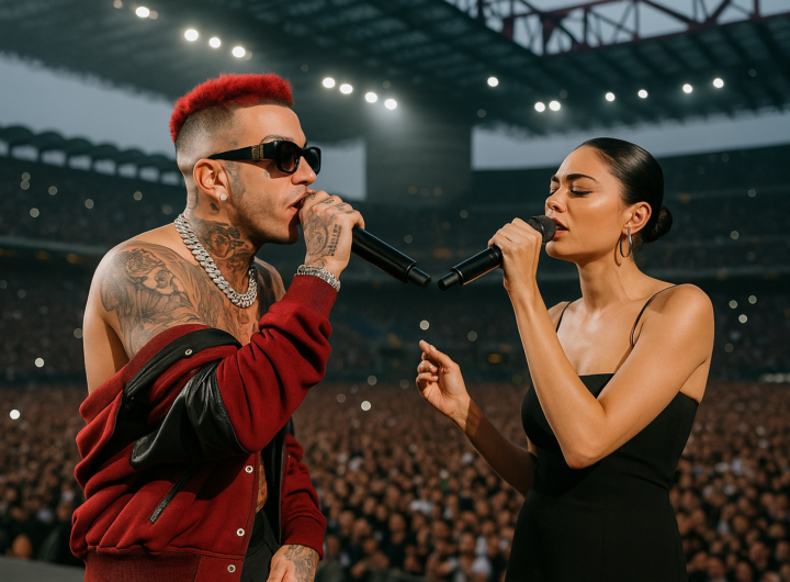 Sfera Ebbasta infiamma San Siro con ospiti a sorpresa: Elodie e la dedica a Franceska
