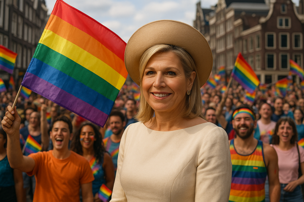 Máxima d'Olanda fa storia: prima regina europea al WorldPride di Amsterdam