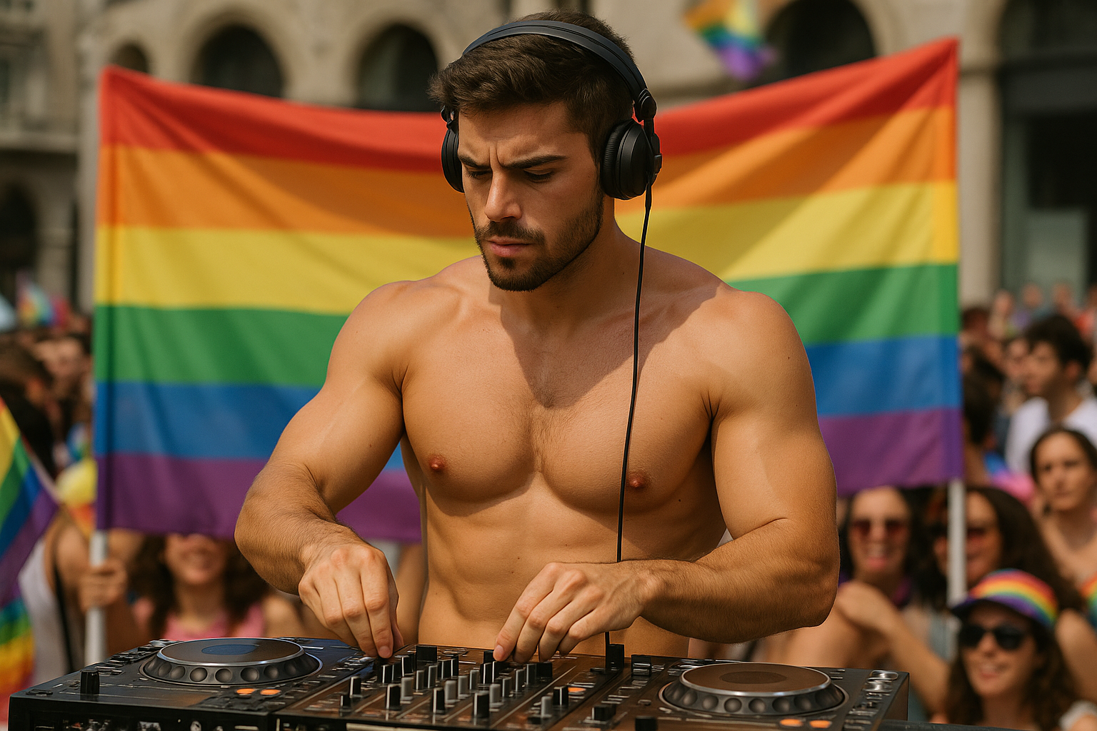 Cristobal Pesce, il dj virale del Pride: dall'ex fidanzato famoso all'ascesa sui social (2)