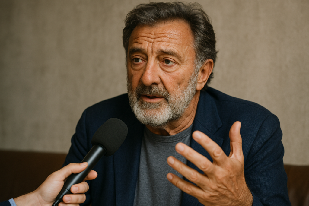 Luca Barbareschi, le confessioni choc: otto donne contemporaneamente, droghe con Bowie e Lou Reed