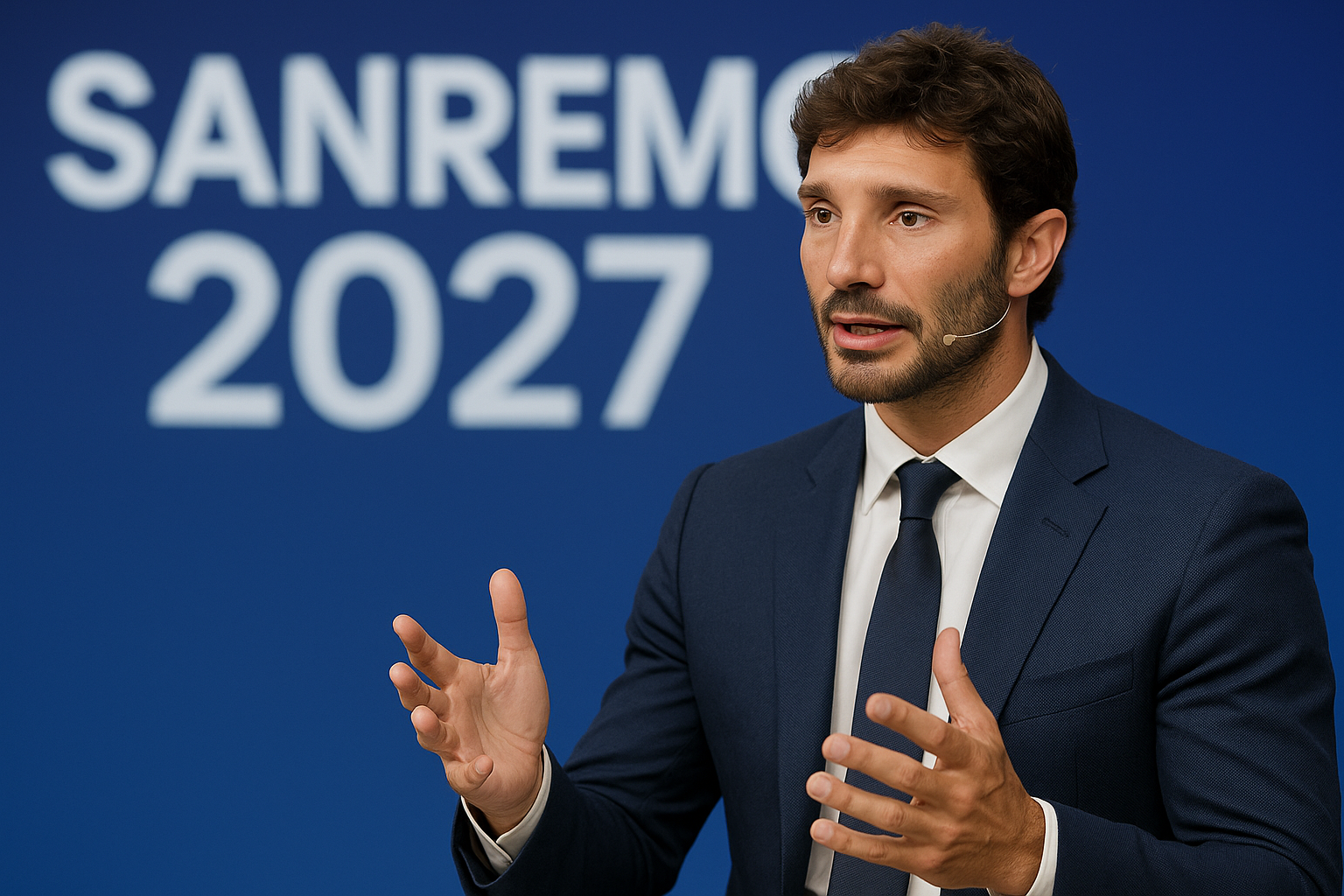 Sanremo 2027: meno big e taglio internazionale. Stefano De Martino svela i piani del Festival