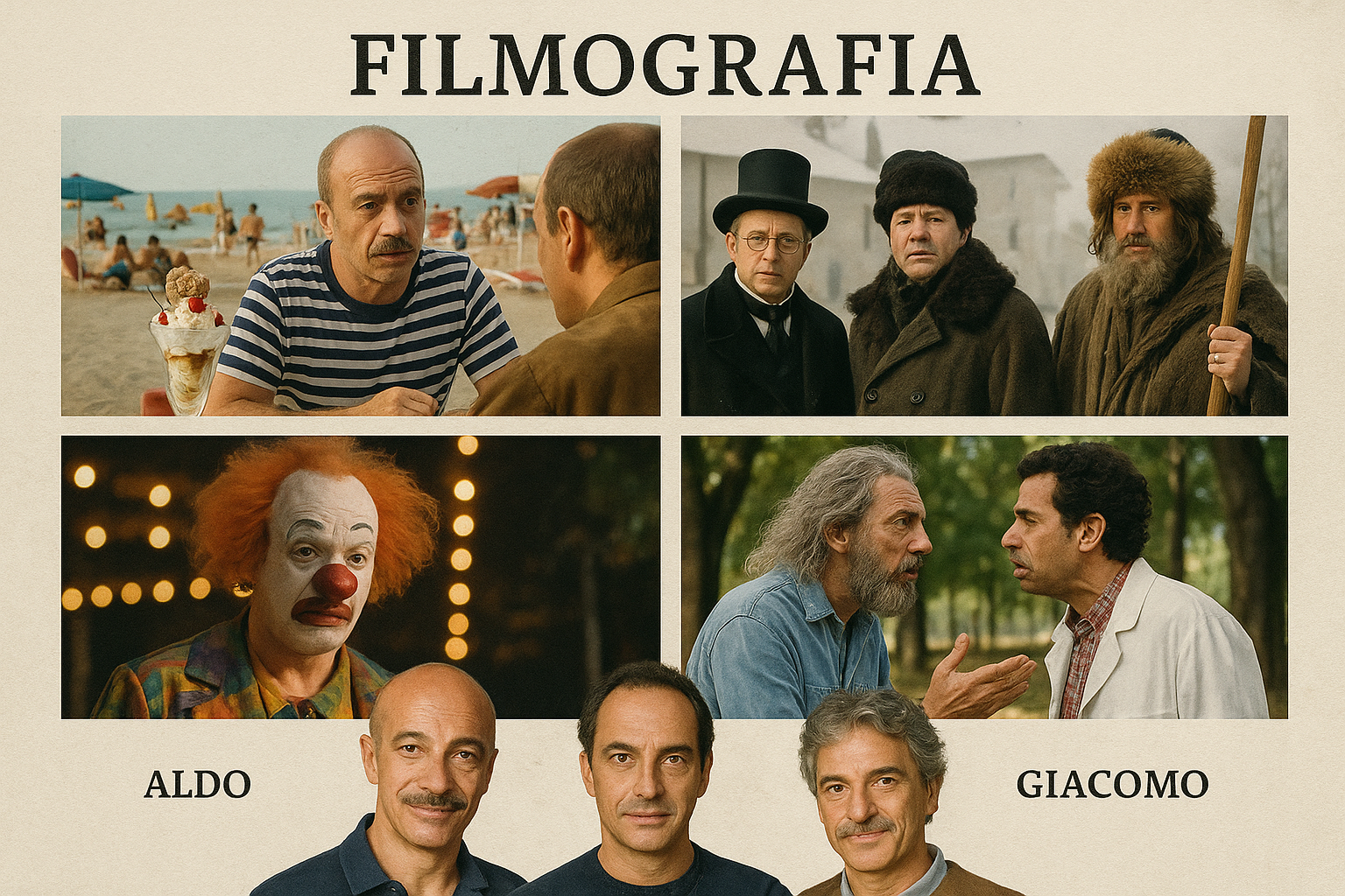 Aldo, Giovanni e Giacomo: filmografia del trio (2)