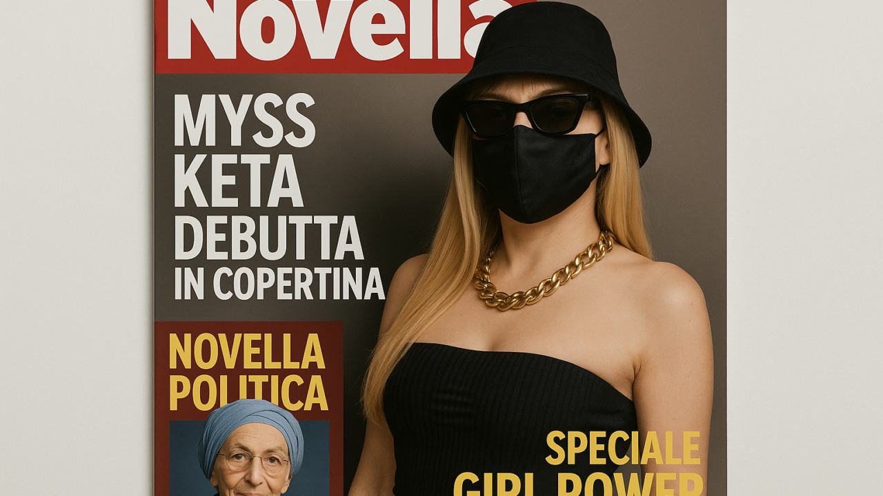 M∆SS KETA in copertina su Novella 2000: 'In Parlamento mi ascoltano tutti'