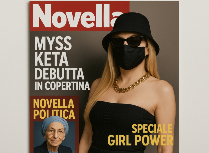 M∆SS KETA in copertina su Novella 2000: 'In Parlamento mi ascoltano tutti'