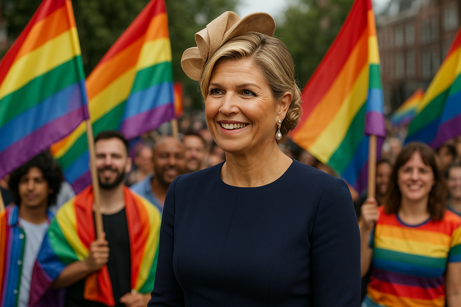 Máxima d'Olanda fa storia: prima regina europea al WorldPride di Amsterdam (2)