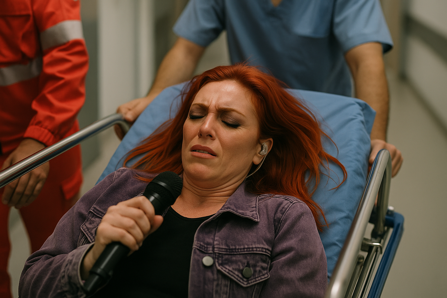 Noemi cade dal palco durante il concerto a San Salvo Marina: finisce in ospedale (2)