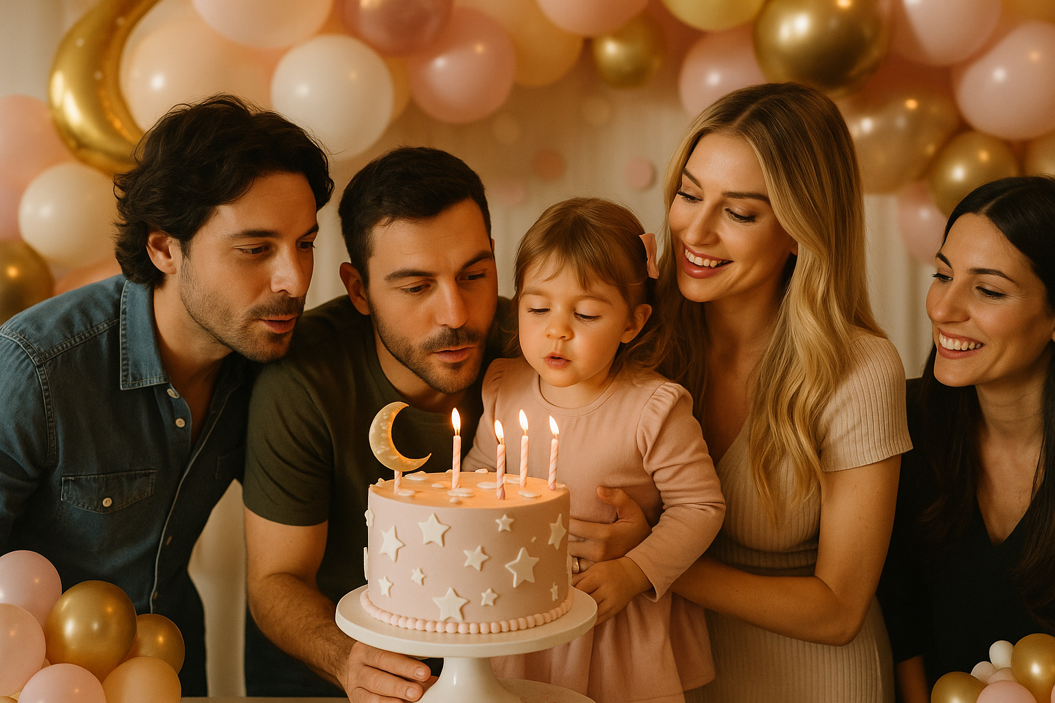 Belen Rodriguez, festa di compleanno per Luna Marì con Stefano De Martino e Antonino Spinalbese (2)