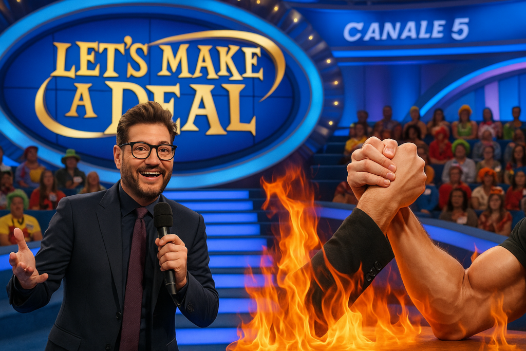 Let's Make a Deal sbarca su Canale 5 il 3 agosto: il braccio di ferro Mediaset-Banijay per Enrico Papi