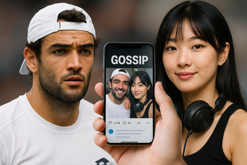 Matteo Berrettini già al centro di un nuovo gossip dopo la rottura con Vanessa Bellini