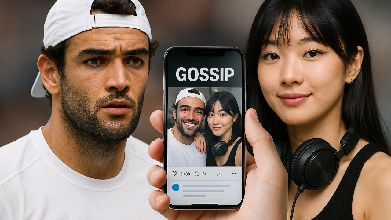 Matteo Berrettini già al centro di un nuovo gossip dopo la rottura con Vanessa Bellini