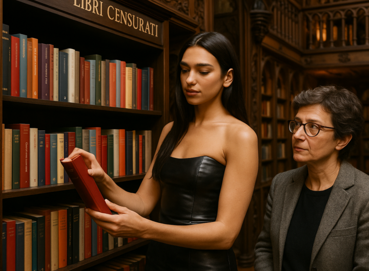 Dua Lipa apre la Manifesto Library a Porto: Chiara Valerio difende i libri censurati