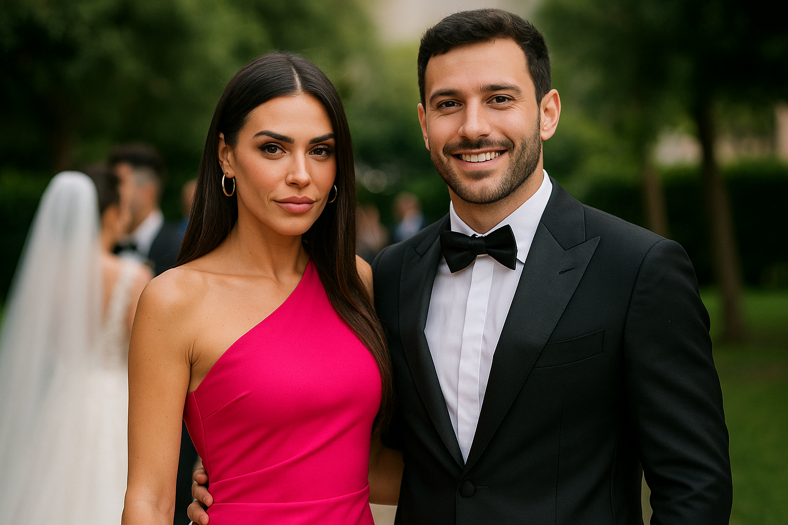 Federica Petagna al matrimonio di El Shaarawy con il nuovo fidanzato Yuri Orlandi: chi è lui